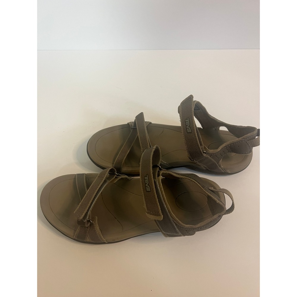 Teva Verra Women 8 Olive Green Hiking Sport Sandals 1006263